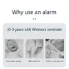 Baby Monitor Camera Wireless Bedwetting Alarm Featurerich Promemoria bagnatura del letto con suono forte e forti vibrazioni Urina notturna ricaricabile 230620