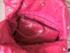 23New Designer 22 Bag's Женская сумочка 10A Высококачественное модное плиссированное кожаное мешок для плеча с большой емкостью сумку для мусора