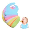 Cups Dishes Utensils 468PCS Baby Soft Silicone Bib Dinner Plate Suction Cup Bowl Spoon Fork Set NonSlip Food Grade Kids 230621