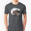 Men's T Shirts Fireman Truck Hip Hop T-Shirt Cotton Tshirts Men Tee Tops Fire Fighter Firefighter Gifts Firefighting