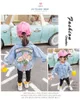 Дождевая передача весенняя осенняя детская джинсовая куртка для девочек детские цветочные вышива