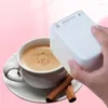 Skrivare MBrush Mini Handheld Food Printer Edible Ink Portable Inkjet Pen Print Custom Diy Bread Coffee Fruit Cookies Sluter Printing Line2222