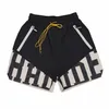 5a Rhude Shorts Designer Męs