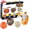 Spinning Top Laike DB B-191 Overdrive Special Starter Set SP SPINING TOP B191 3PCS BEY med anpassade Launcher Box Set Toys for Children 230621