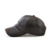 Ball Caps JAMONT Veelzijdige leren baseballpet voor heren Groothandel Spring Hat x0621