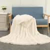 Dekens Winter Plaid Coral Fleece Laken Quilts Voor Bed Home Decor Fluwelen Deken Dikke Warme Sofa Covers Spreien