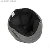 KUNEMS Fashion Beret Hat For Mens Cap Retro Tat Hats Boinas Summer Oddychana czapka słońca Designer Octagonowe Hats Peaky Blinders L230523