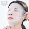 Dispositivos de cuidados faciais 3D Máscara de silicone para mulheres Ferramenta de pele para pendurar Folha de gel para orelha Reutilizável Lifting Anti-rugas Refirmante Ferramentas fixas 230621