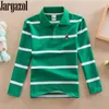 Kids Shirts Jargazol boys polo shirts long sleeve shirt fall kids clothes size 3 to 15 years little boy costume Teenagers tops sports polos 230620