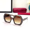 New fashion sunglasses for women full of stars and diamonds GG0772S Polygonal diamond UV400 protective retro full-frame glasses with glasses case