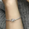 2023 Women's Sterling Silver Pandora Charm Snake Chain Bone Women's Bracelet Fashion Charm Summer Bracelet Fashion Universal Bracelet for Women