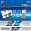 Spinning Top Rubber Dynamite Battle Bey Set B-187 Frälsare Valkyrie Booster B187 Spinning Top With Custom Launcher Kids Toys for Boys Gift 230621