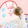 Baby Rail Portable Baby Ball Pool Ball Pit Pool With Basket Hoop Children's Tent Playpen Baby Park Playground Dry Pool Balls Baby Playpen 230621