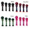 Andere golfproducten Pom Knitted Golf Club Head Covers Woods Driver Fairway Hybrid Head Cover 1 3 4 5 voor Heren Dames Kinderen 230620