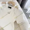 Vrouwen Designer Gebreide Tops Sel T-shirt Lady Crop Top Sexy Kleding