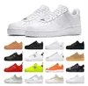 Women Casual Dress Shoes Men New 1 Low Skateboard price One Unisex 1s Knit Euro Women Outdoor All White Black Red Wheat Leather Trainer