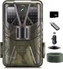 Hunting Cameras Wildlife Camera 36MP HD Trail Game with Night VisionIP66 Waterproof Scouting Observation 230620