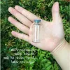 20ml Glass Bottles with Silicone Rubber Stopper Jars Vials for Liquid Leakproof Storage 100pcshigh qualtity Itksr