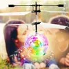 LED Flying Toys ABGZ-Fantastic Infrared Induction Drone Flying Flash Disco Colorful Shining LED Lighting Ball Helicopter Child Kid Toy Gesture-S 230621