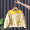 T Shirts 2023 Fashion Girls 'Sweaters Autumn and Winter Thicking Korean Children's Clothing Casual Girls Tops 230620