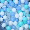 Balão 100 bolas bola de esporte ao ar livre colorida piscina de água macia bola de ondas do mar para crianças meninos meninas brinquedos engraçados bola de estresse ecológica 230620