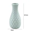 Planters POTS Modern Plastic Flower Unbreakable Ceramic Flower Pots Nordic Styles Home Wedding Party Decoration Ornament R230621