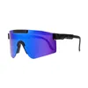 Lunettes de soleil lunettes de cyclisme Double Wides marque polarisée miroir lentille cadre Uv400 Protection avec étui avec