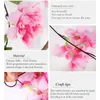 Decorative Flowers Artificial Cherry Blossom Fake Silk Flower Canes Garland Wedding Party Wall Hanging Ceiling Covering Vine Rattan