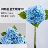 Vases Hydrangea Artificial Flower High-End Living Room And Dining Table Decoration Fake Po Props Super Realistic