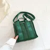 Avondtassen Katoen Gevoerde Tas Mini Tote Voor Vrouwen Handtassen Casual Gewatteerde Schouder Geruite Crossbody Kleine Nylon Shopper Portemonnee