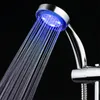 Outras torneiras chuveiros accs 7 cores led chuveiro cabeça romântica mudança de cor automática economia de água bico de spray portátil fornecimento de banheiro 230620
