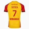 23 24 RC Lens Sainte Barbe Soccer Jerseys Fans Player Openda Fulgini Sotoca Fofana Maillot de Foot Medina Thomasson Gradit Frankowski 2023 Buksa Samba Football Shirt