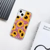 Bloem Drijfzand Zachte TPU-hoesjes voor Iphone 15 14 Pro MAX 13 12 11 XR XS X 8 7 Plus Mode Sakura Zonnebloem Eenhoorn Dolfijnen Vlinder Vloeibare Bling Glitter Drijvende Cover