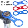 Bike Forks RISK Aluminum Bicycle Front Fork Repair Tool For SR Suntour XCR XCT XCM RST MTB Cap Wrench Disassembly Tools 230621