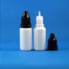bottiglia di profumo 100 Set 15ml BIANCO Flaconi contagocce comprimibili in plastica Tamper Evidence Tappo a prova di ladro Dtibv