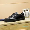 2023-Qualité Top Hommes Casual Chaussures Designers Sneakers signe Mode Véritable Plate-Forme En Cuir Plat Hommes Formateurs