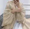 Ubranie etniczne Kaftan Abayas dla kobiet Kimono Musulmane Cardigan Dubai Abaya Turcja Islam Arabska Muzułmańska Długo skromna sukienka szata Longue Femme 230620