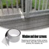 Curtain Window Screen Repair Kit Fiberglass Covering Mesh Door Tape For Holes Tears RV