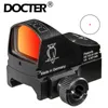 صيد نطاقات Docter Red Dot Reflex Sight Scope for Tactical and Clock Mount Drop Droviour Sports Outdoors