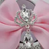 First Walkers Dollbling Luxe Strass Baby Girl Schoenen First Walker Hoofdband Set Sparkle Bling Kristallen Prinses Schoenen Baby Shower Gift SH 230620