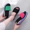 Slippers Open Teen Vrouwen Wig Sandalen String Slippers Platform Slippers Zomer Strand Outdoor Slides Vrouw Hoogte Verhoogde Sandles J230621