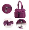 Lu Nylon Duffel Bag Yoga Handbag Gym Fitness Travel Outdoor Sports Bags Shoulder Bags Large Capacity Waterproof