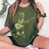 Herren T-Shirts Katze spielt Gitarre Mann Sommer Damen und Herren T-Shirts 100 % Baumwolle Grafikdruck Y2k Kleidung Lustiges Unisex T-Shirt mit kurzen Ärmeln 230621