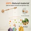 Rattles Mobiles 1PC Baby Wood Wall Bell Bell Bracket Mobile Hanging Rattles Toy Hanger Baby Crib Mobil Bell Bell Holder Arm Bracket Accessories 230620