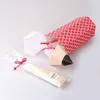 Hediye sargısı 10pcs şeker kutusu kalem şekli yaratıcı renkli çizgi film kurabiyeleri çikolata kutuları çocuk doğum günü bebek duş