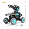 1:18 RC Car Toy Water Bomb Tank RC Toy Shooting Competitive Gesture Controlled Tank Remote Control Drift Car Kids Boy Toys Gift