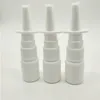 500 Uds 5ML/017oz botella de aerosol Nasal portátil de HDPE blanco embalaje de viaje botella médica de aerosol Nasal Ncbtd