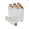 30*110*17mm 55ml Transparency Glass Bottles With Cork 25pcs/lot For Wedding Holiday Decoration Christmas Giftshigh qualtity Dfqnq