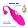 Bezprzewodowe zdalne sterowanie wibratory G-Spot Massager żeńskie stymulator łechtaczki wibrujący jajko dla kobiet