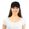 Ballkappen Unisex Schwarz Baseball Damen Sonnenschutzkappe Männer 2023 Kpop Korea Stil Solide Snapback Herren Männlich Soft Top Sport Hut